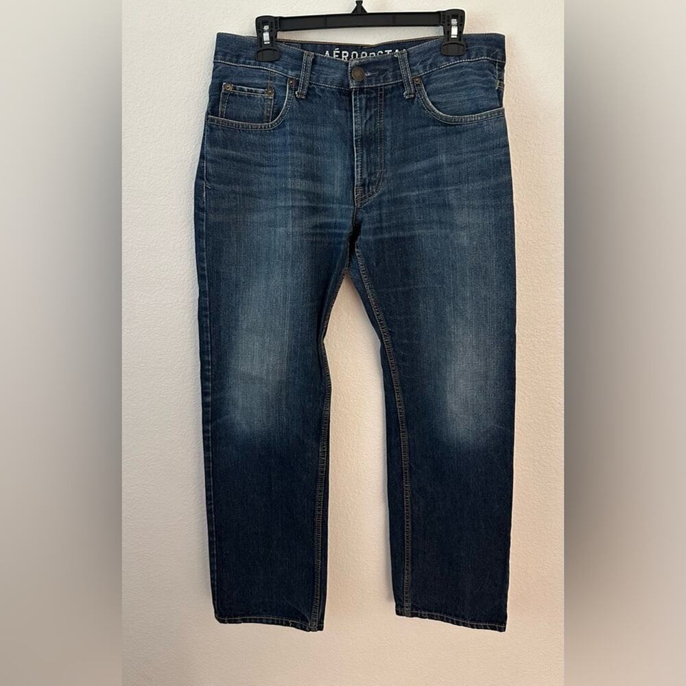Aeropostale Essex Straight Men's Blue Jeans 32X30